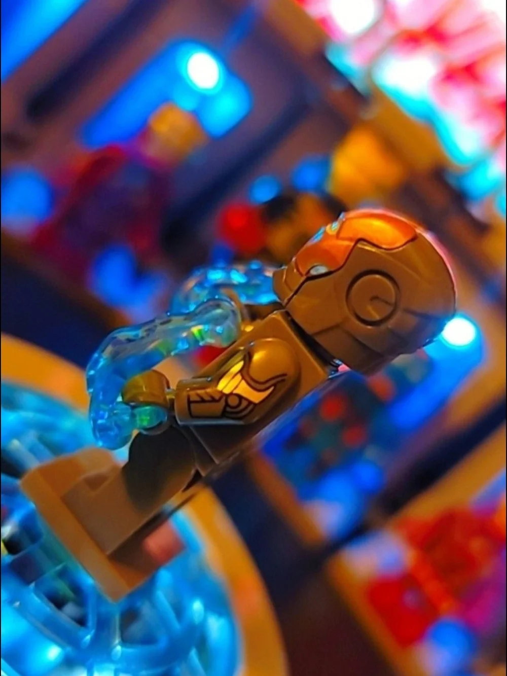 Ironman Minifigure Lego Compatible